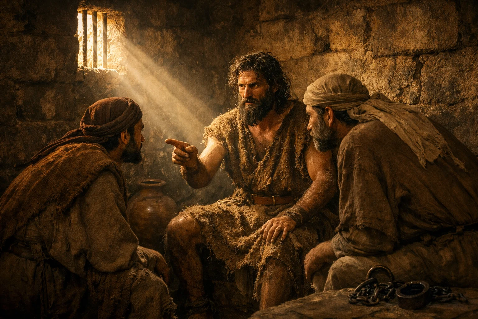 John Sends Messengers from Prison