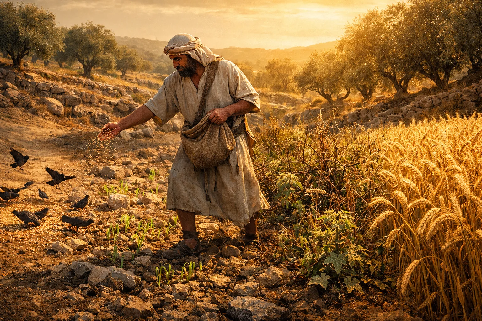 The Sower and the Four Soils