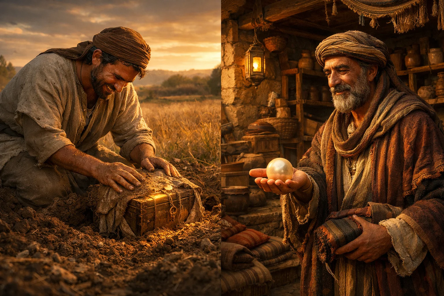 Treasure in the Field and the Pearl of Great Value