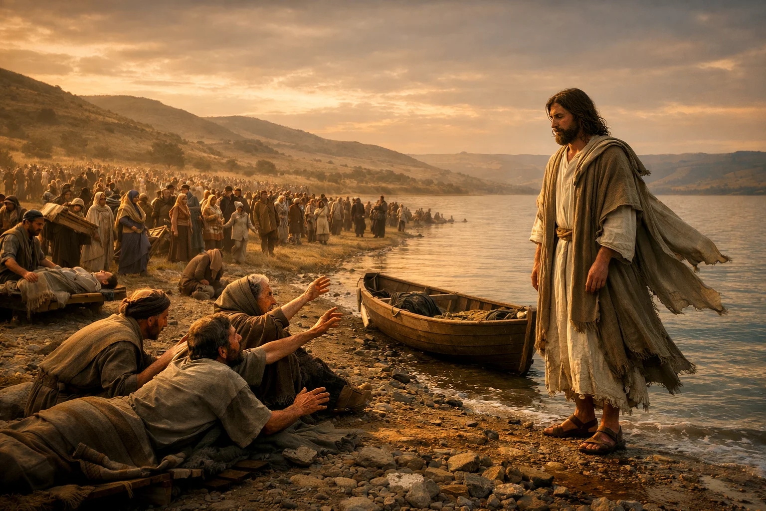 Jesus Withdraws and Has Compassion on the Crowds