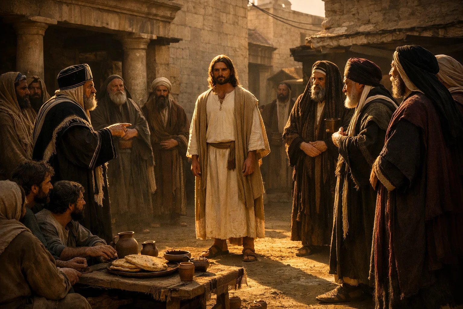 Jesus Rebukes Empty Tradition