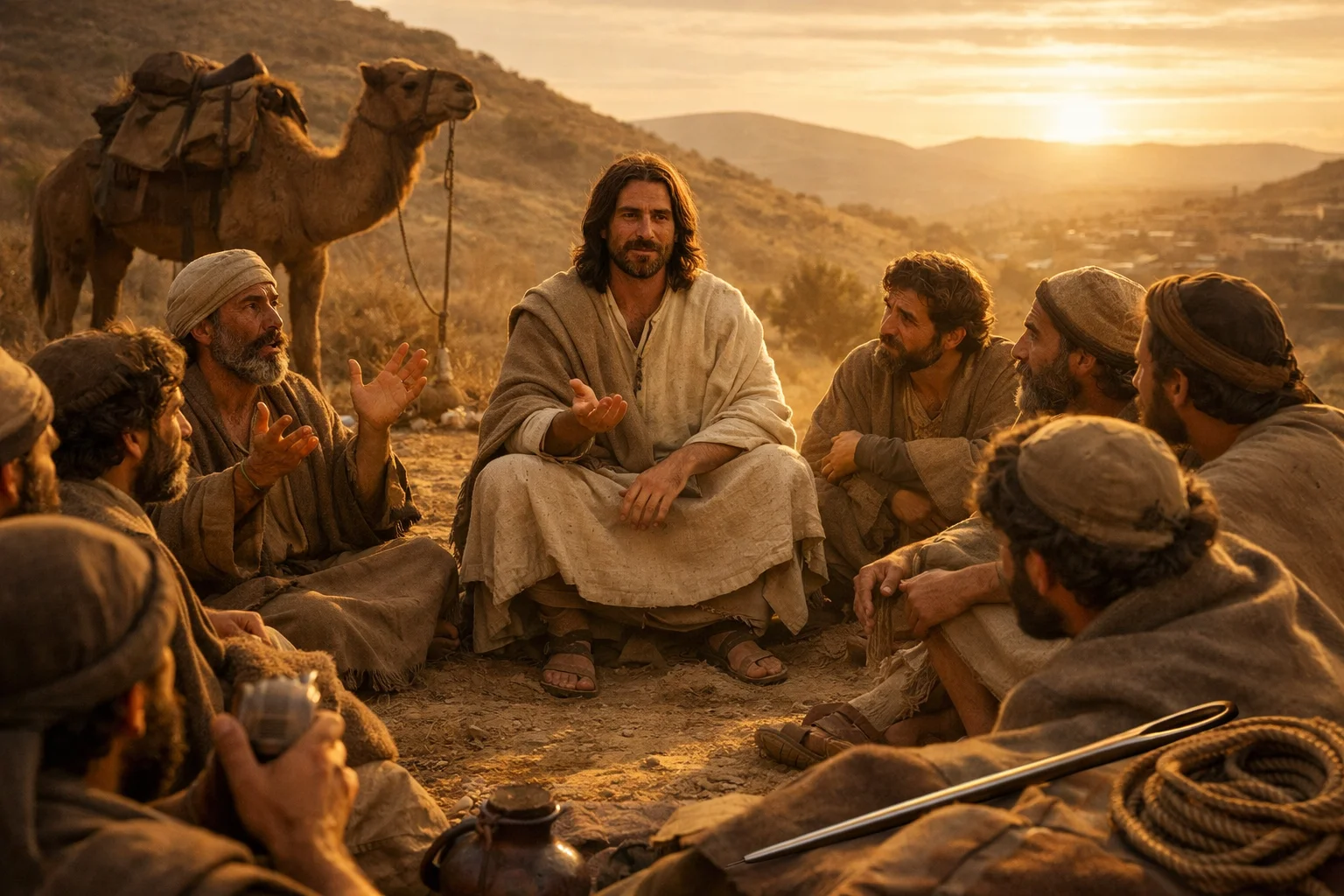 Camel and the Eye of a Needle