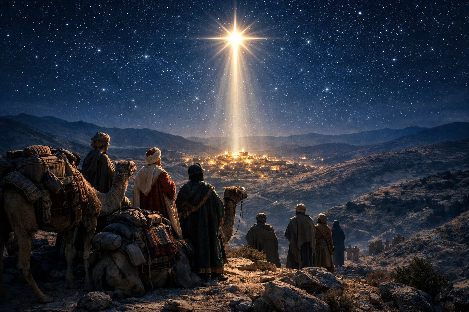 The Star Over Bethlehem