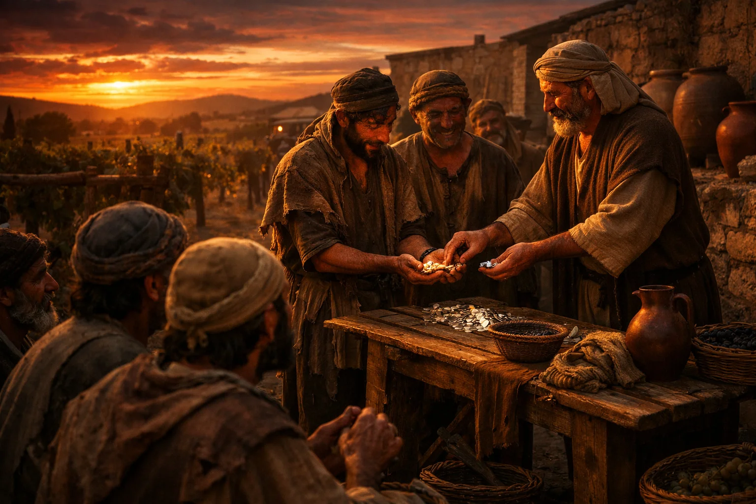The Last Workers Receive a Denarius