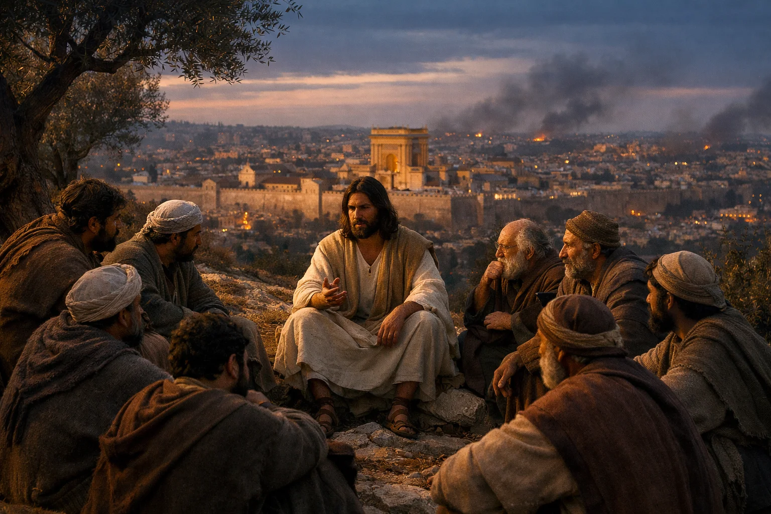 On the Mount of Olives