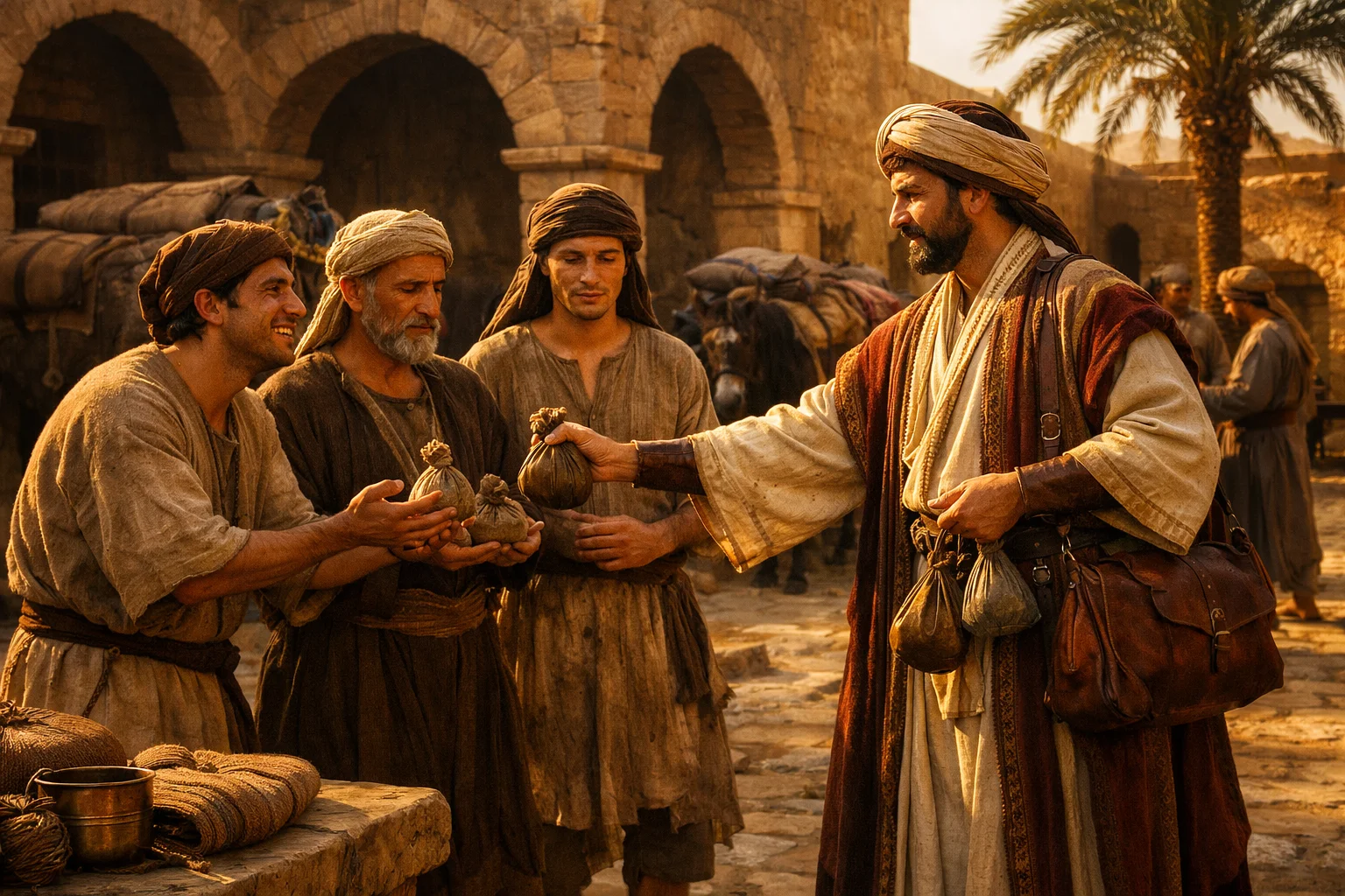 The Master Entrusts the Talents