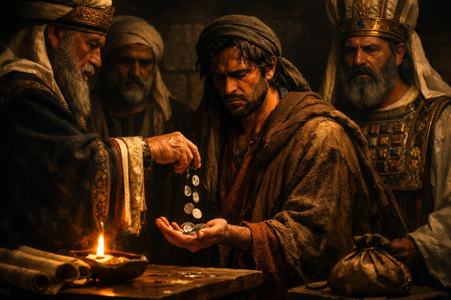 Judas Takes the Silver