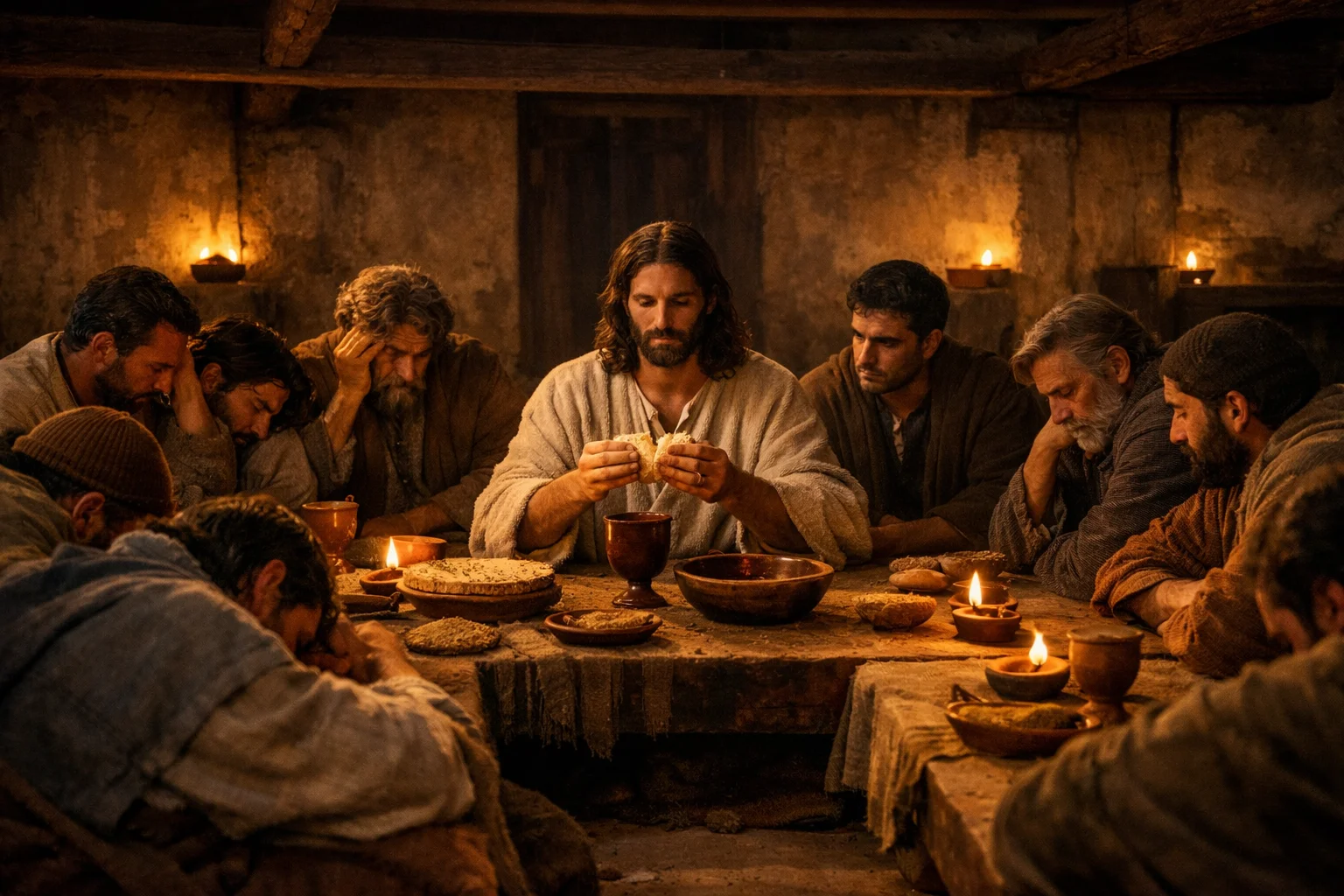 The Last Supper and the Betrayer Revealed