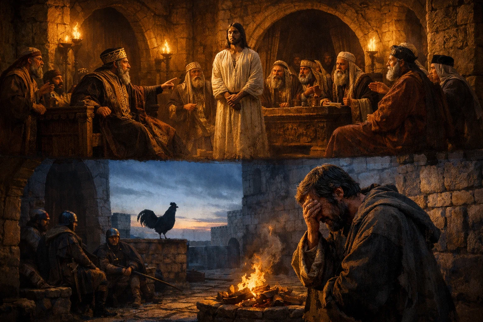 The Trial and Peter’s Bitter Weeping