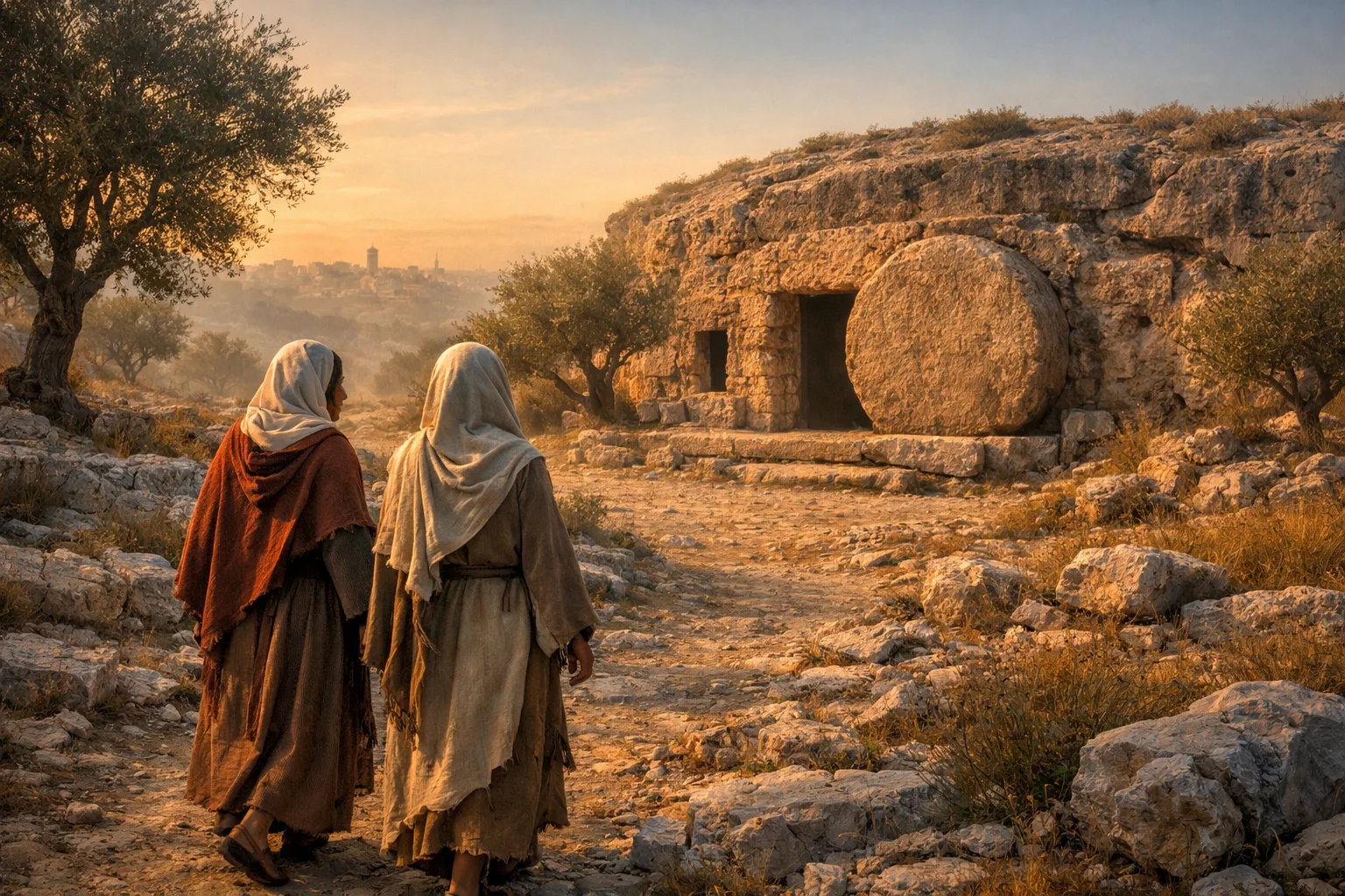 Dawn at the Sealed Tomb