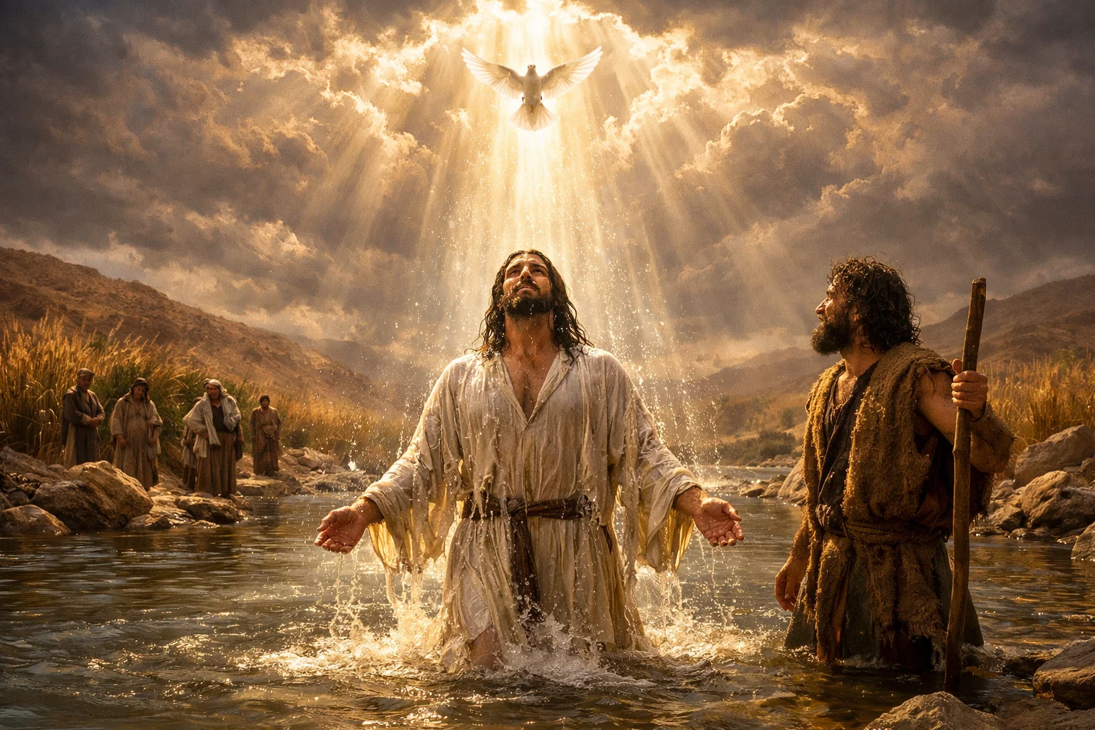 Heaven Opened at the Baptism