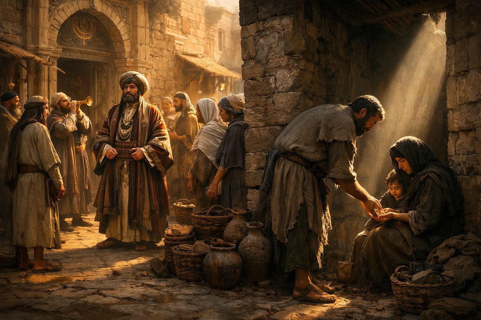 Secret Giving, Not Public Praise