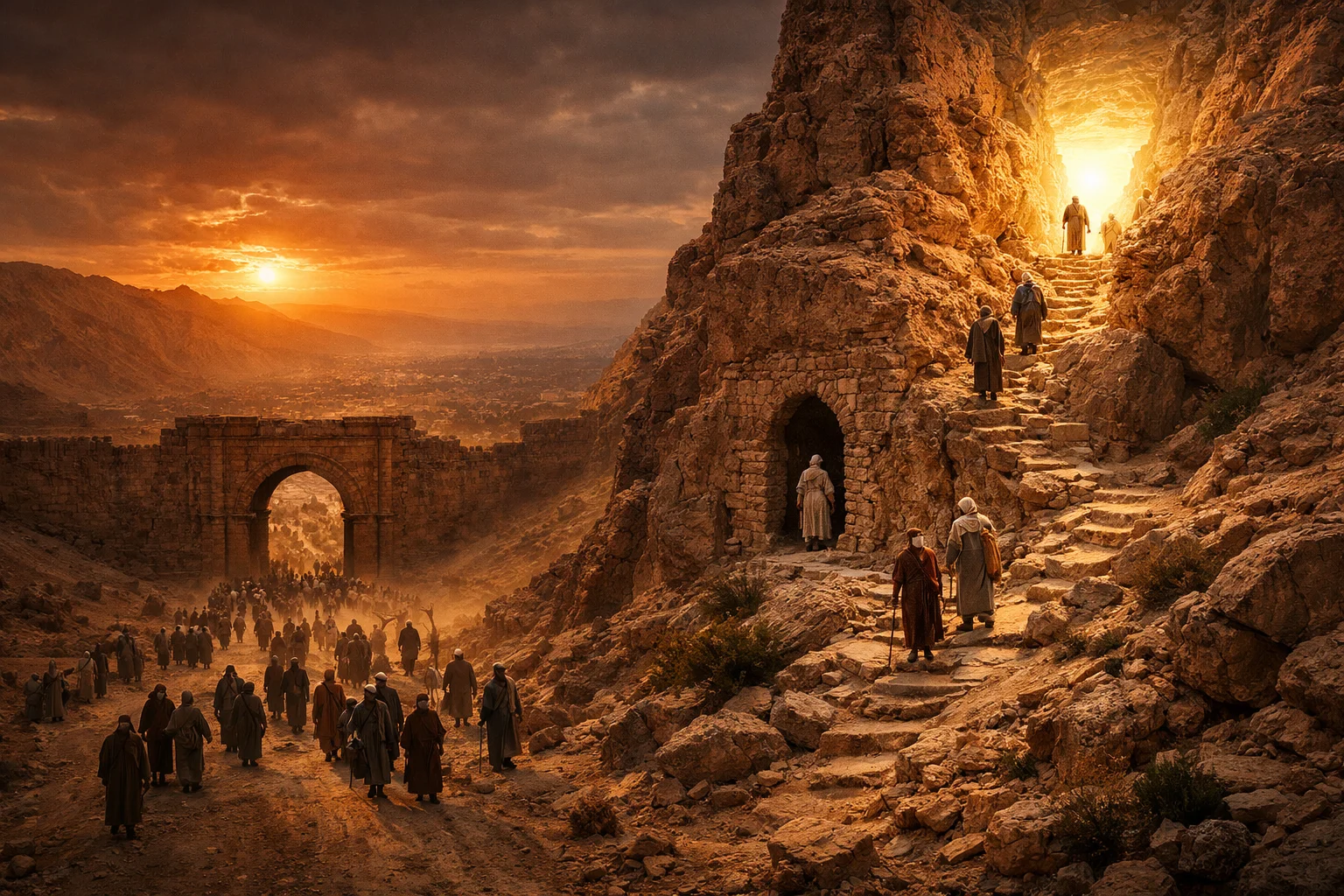 The Narrow Gate and the Broad Road