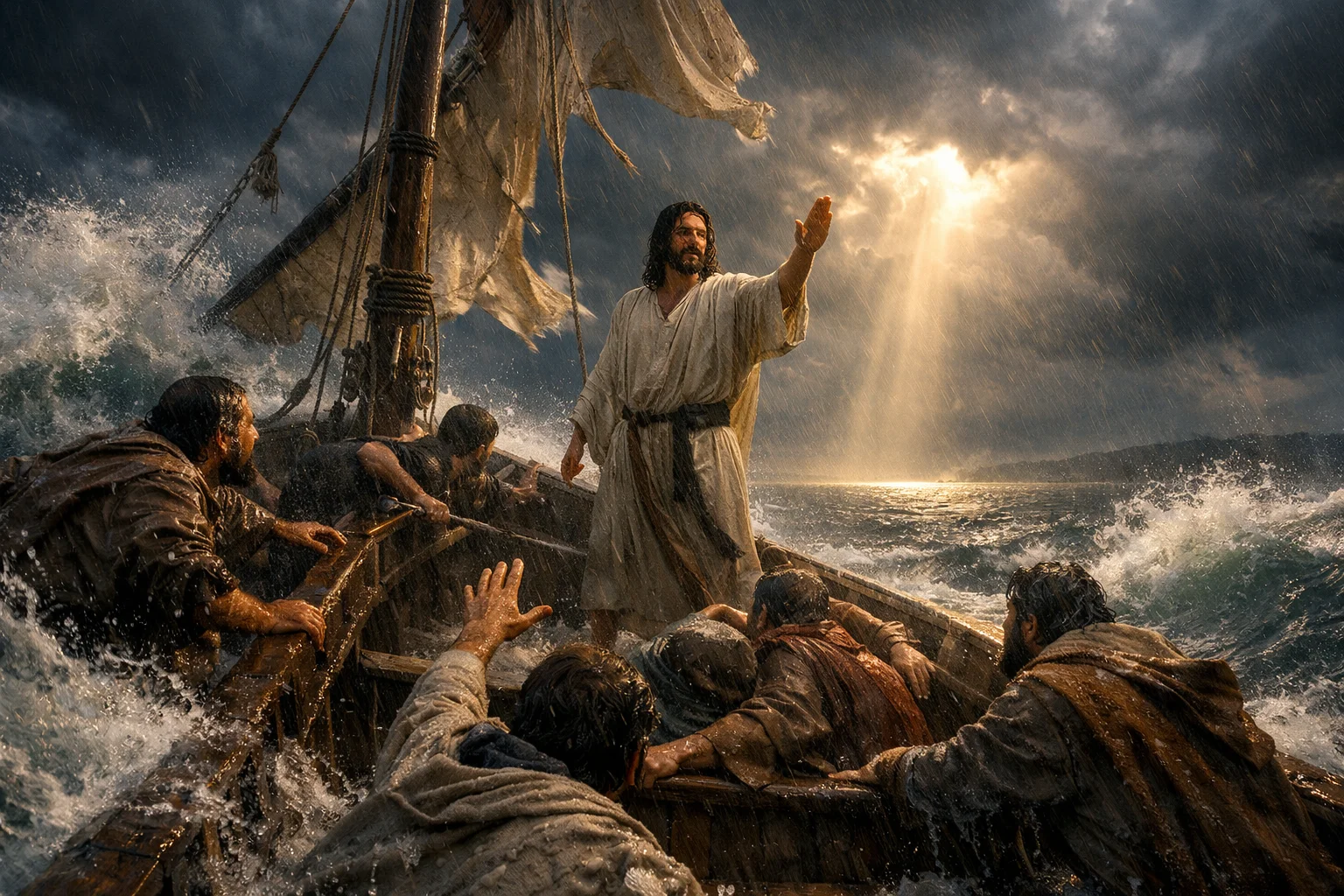 Jesus Calms the Storm