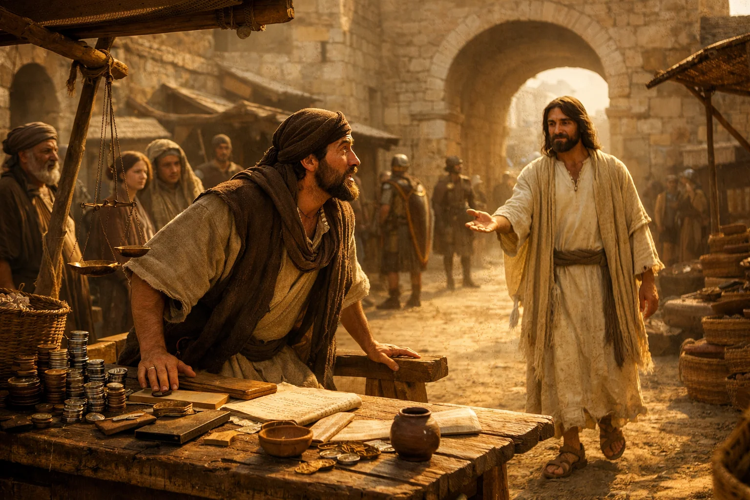 Matthew Leaves the Tax Booth