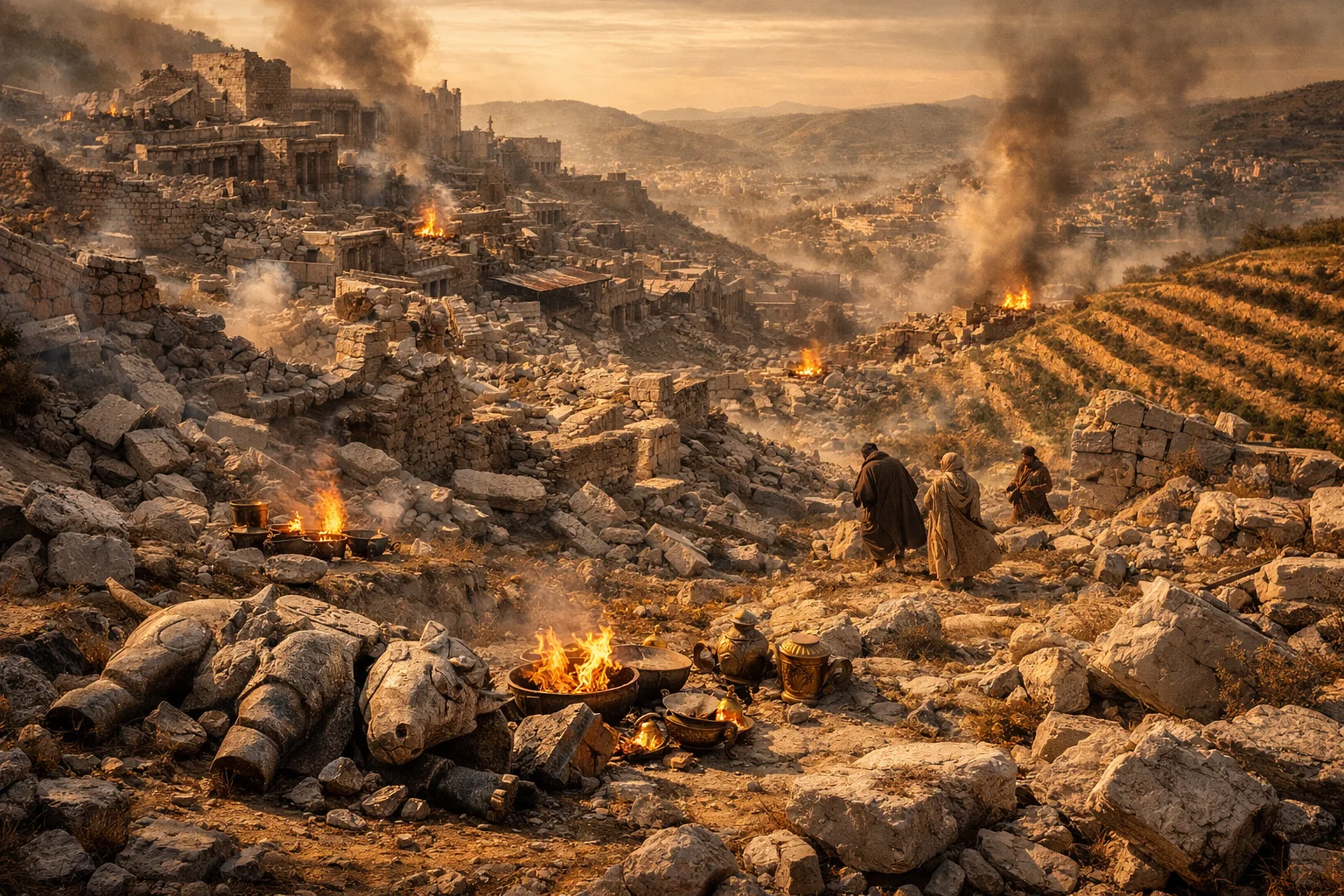 Samaria Reduced to Rubble