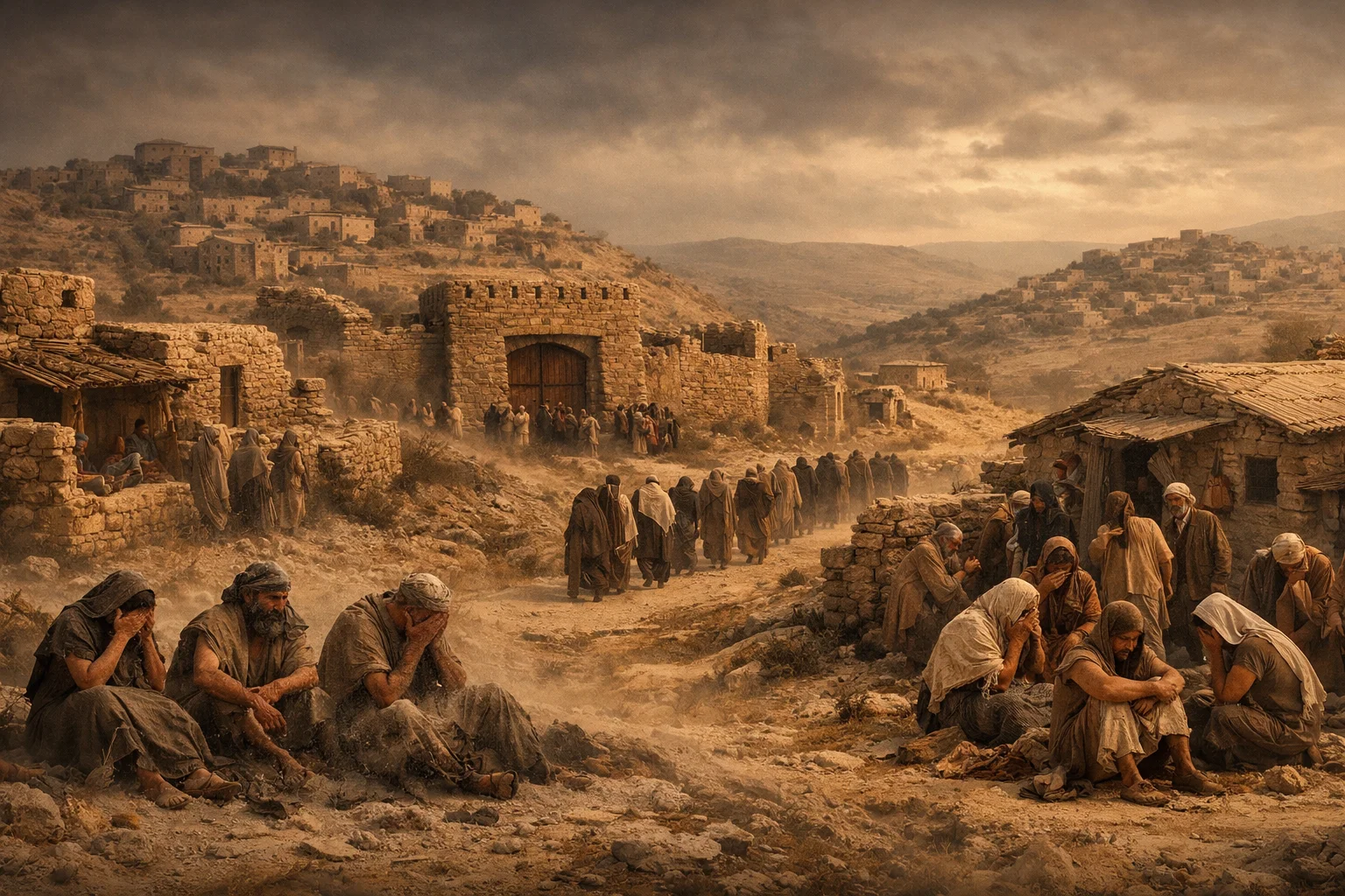 The Towns of Judah in Shame and Fear