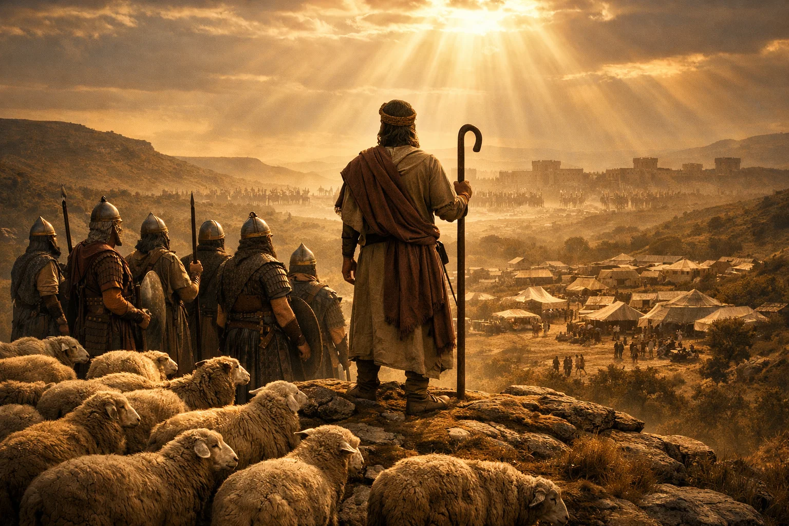 The Shepherd Ruler Brings Peace