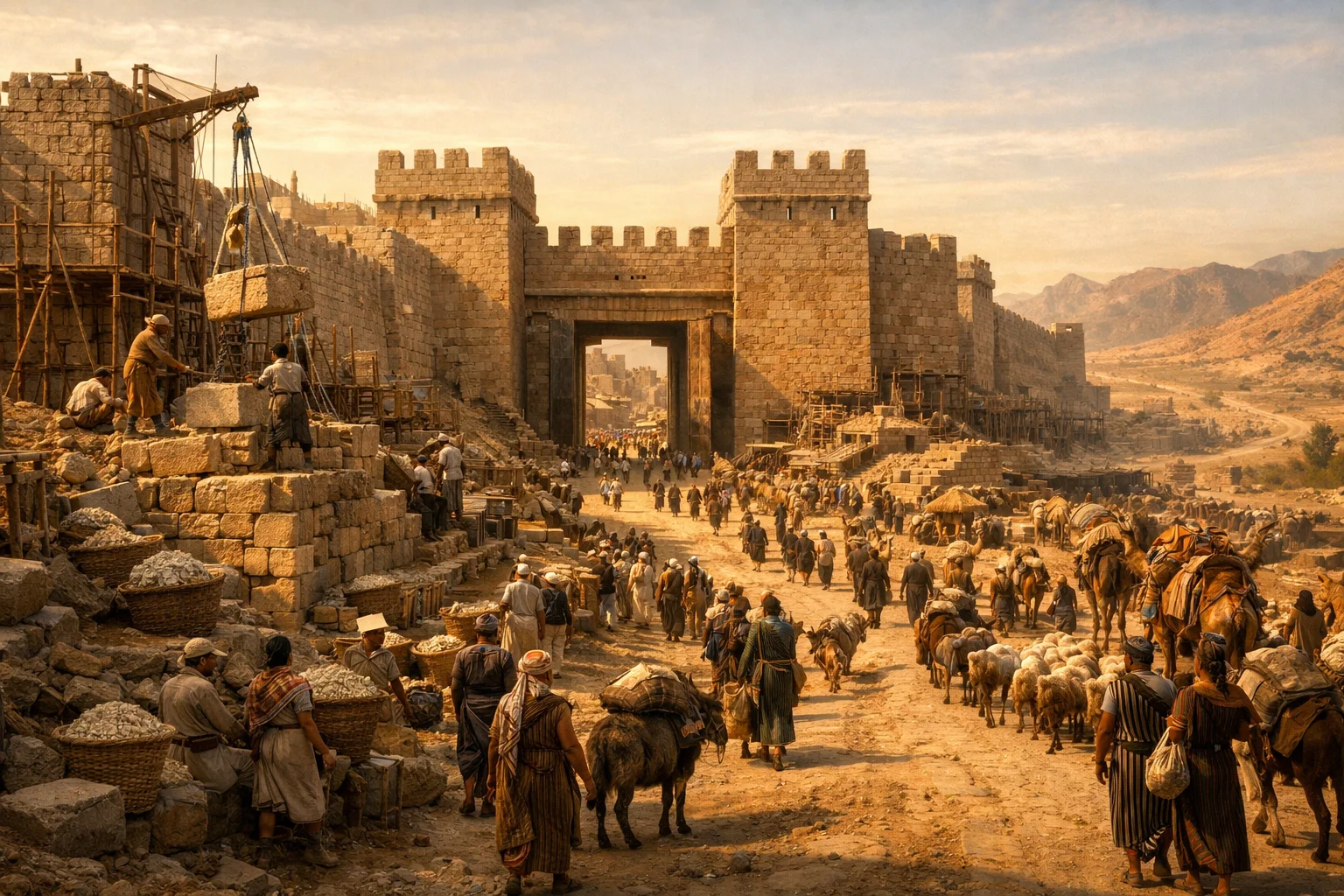 Walls Rebuilt, Nations Gathered