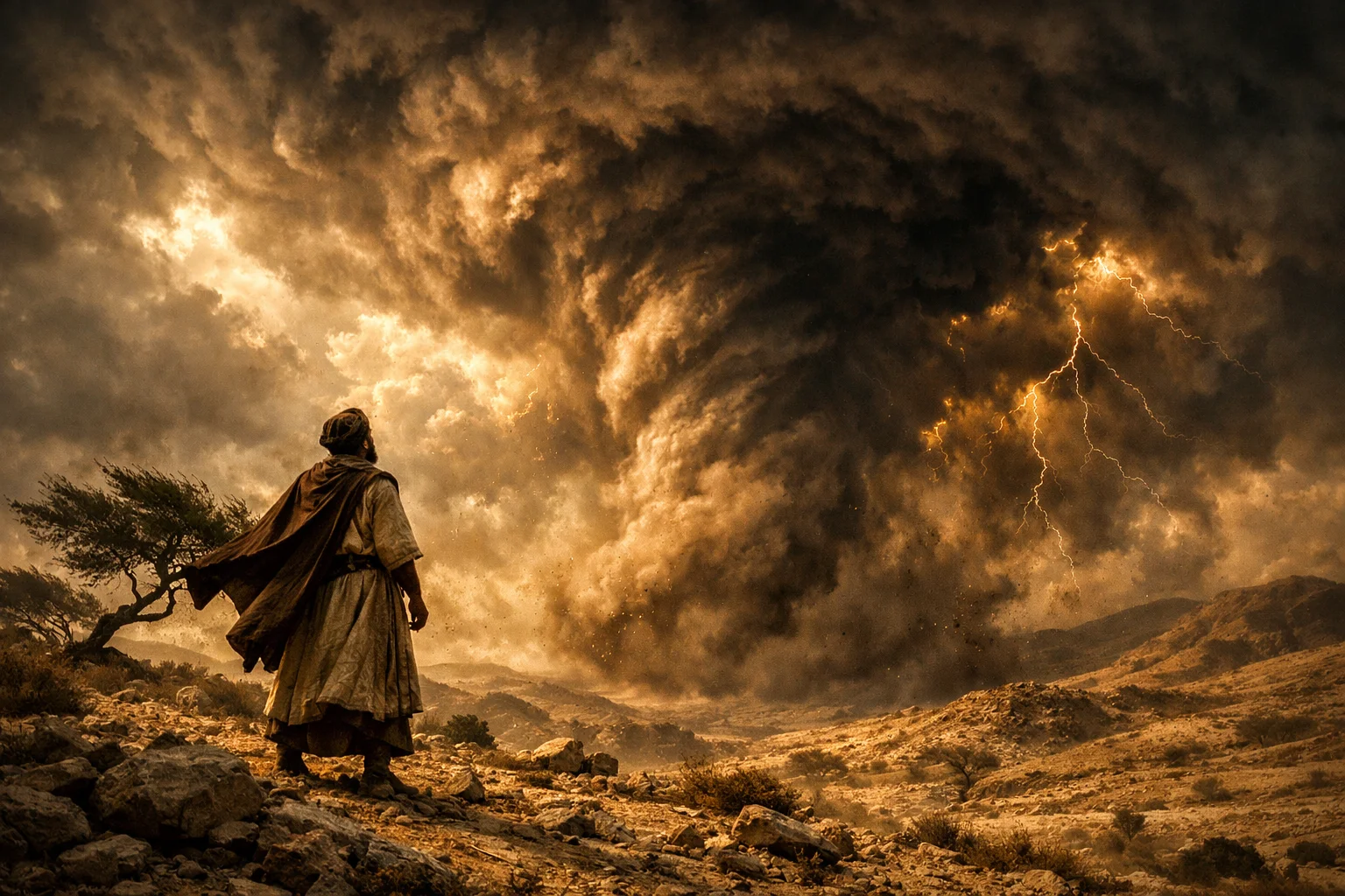 The Lord in Whirlwind and Storm