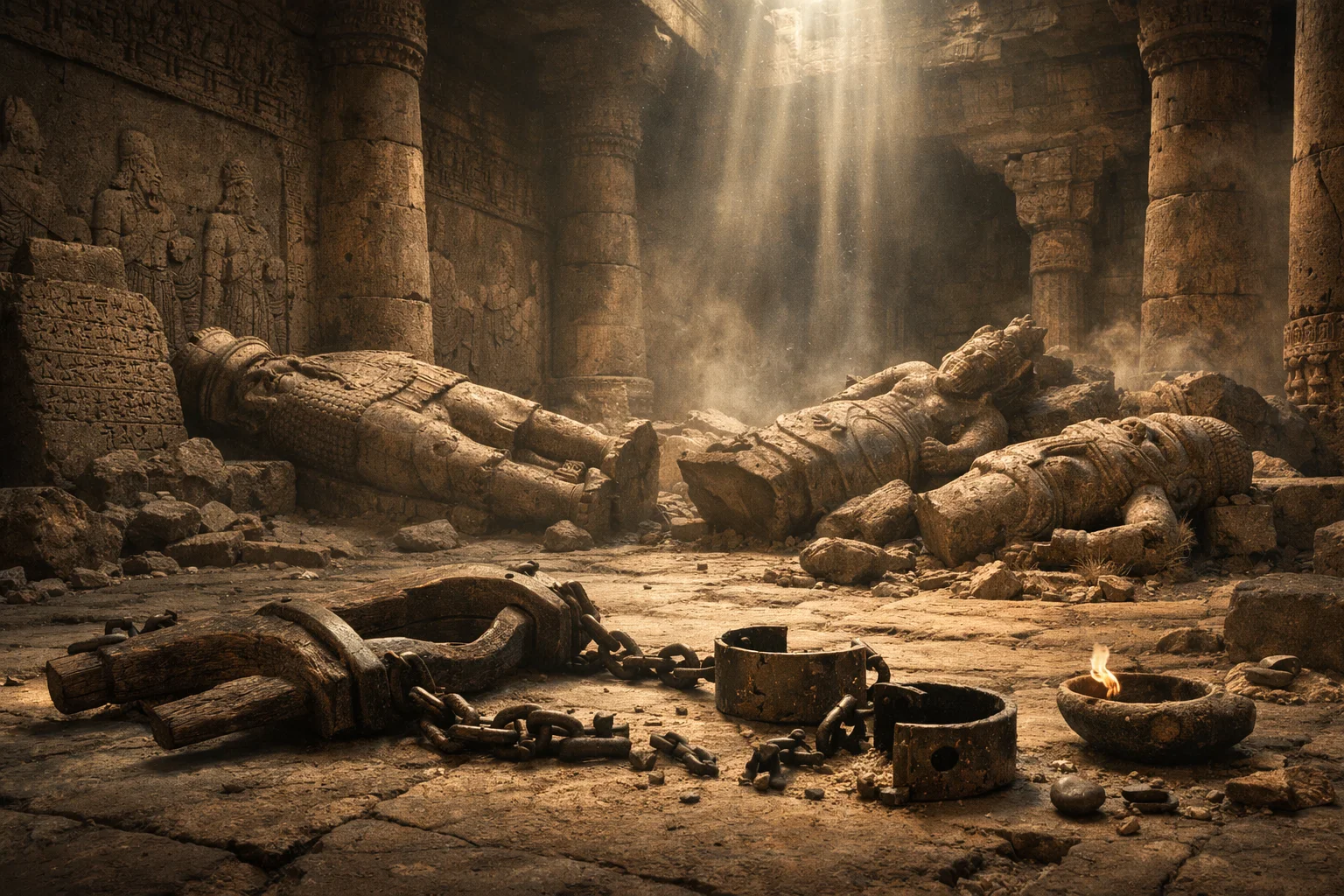 The Yoke Broken and Idols Cast Down