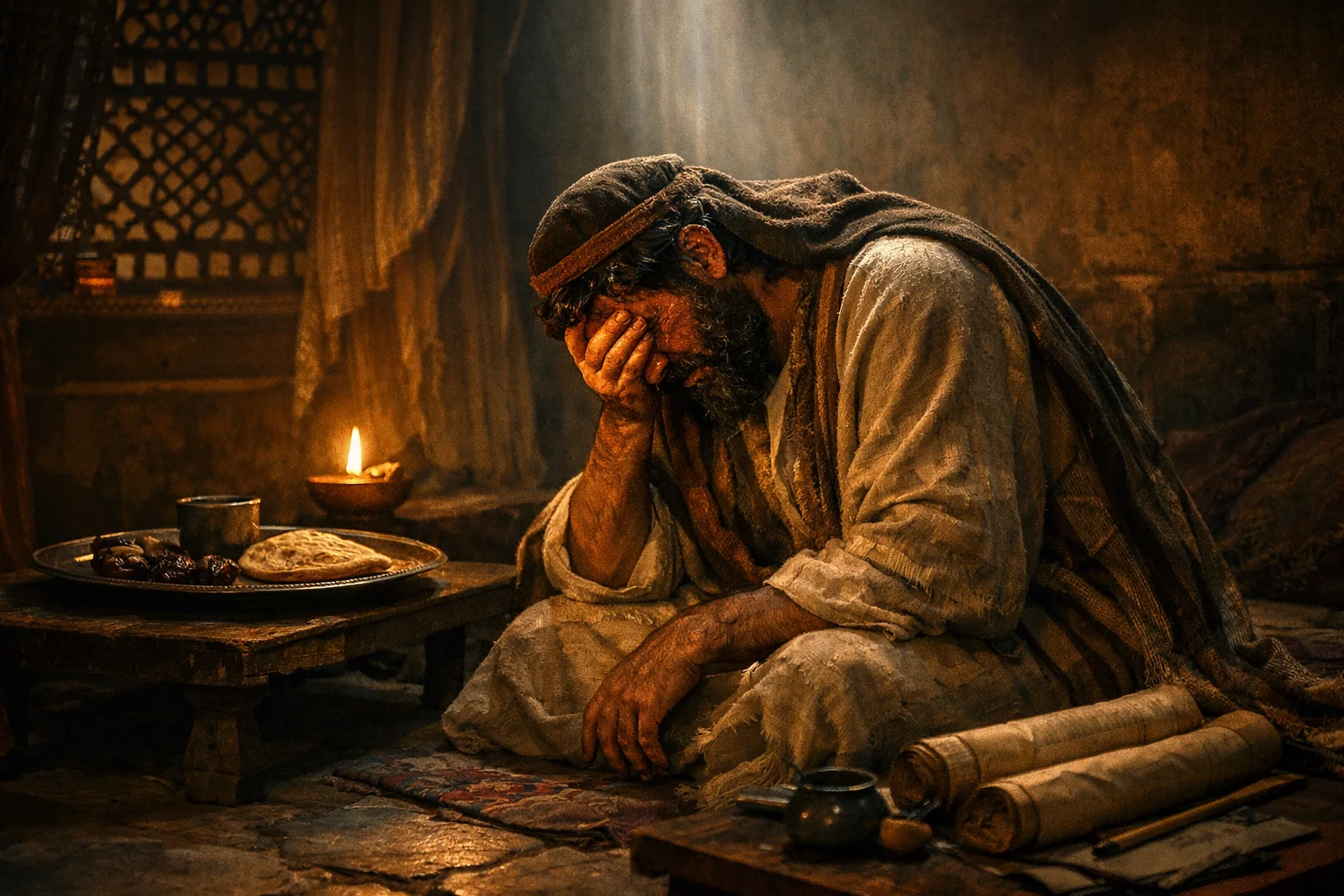 Nehemiah Weeps and Mourns