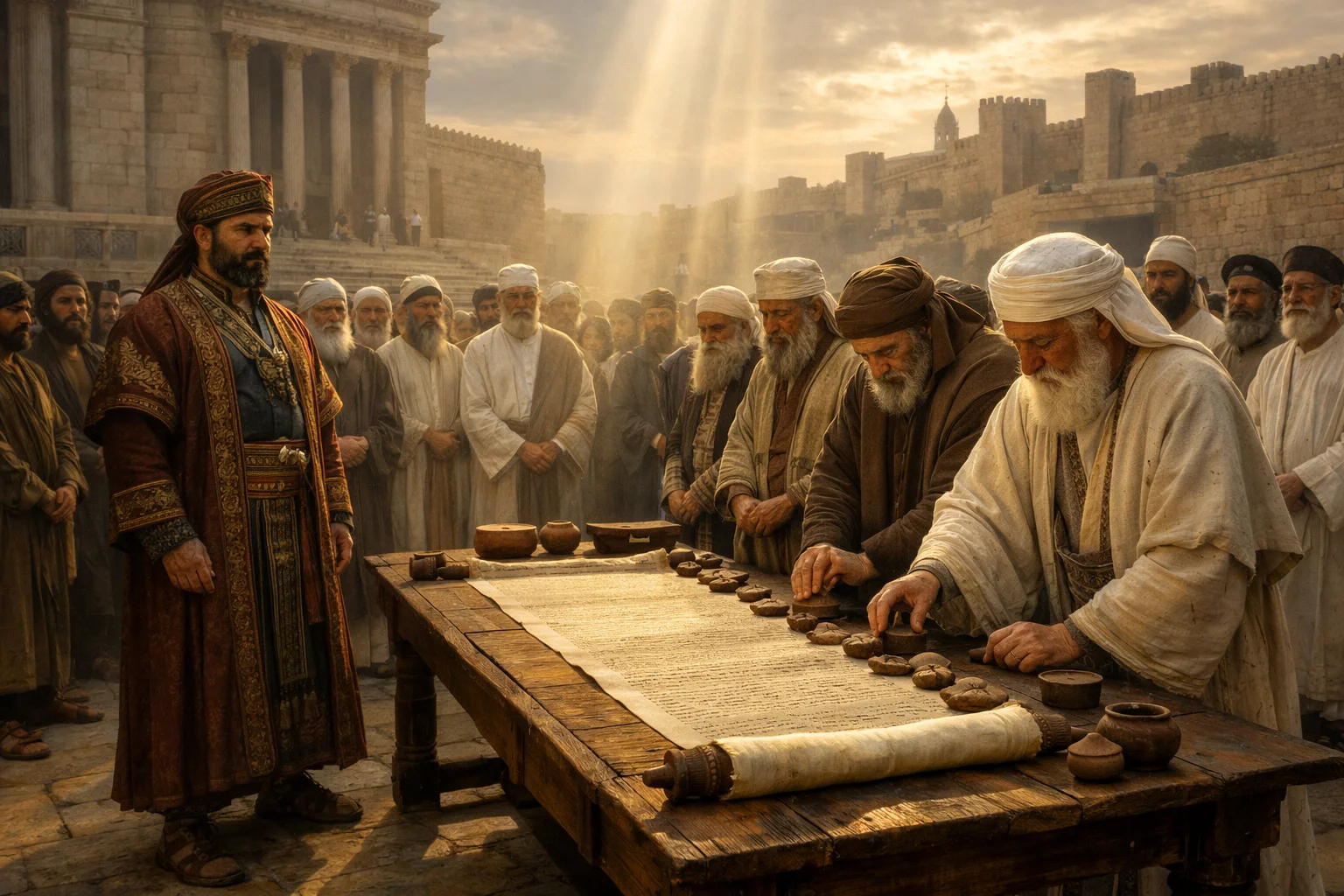 Leaders Seal the Covenant