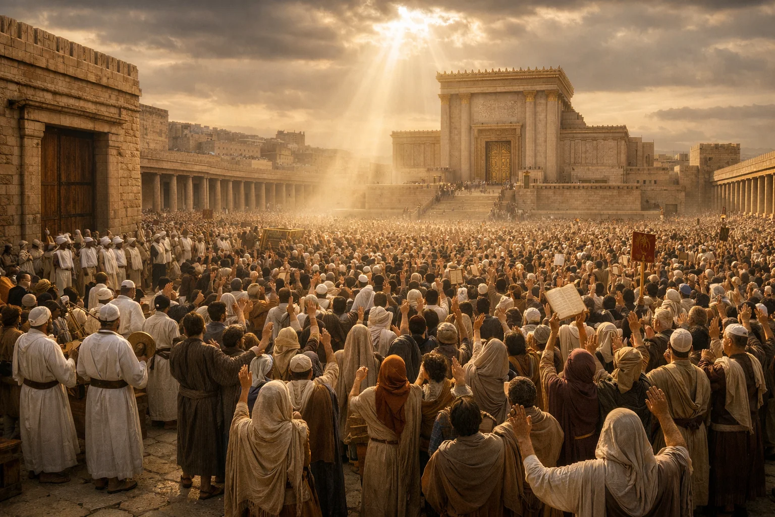 The Whole Assembly Swears the Oath