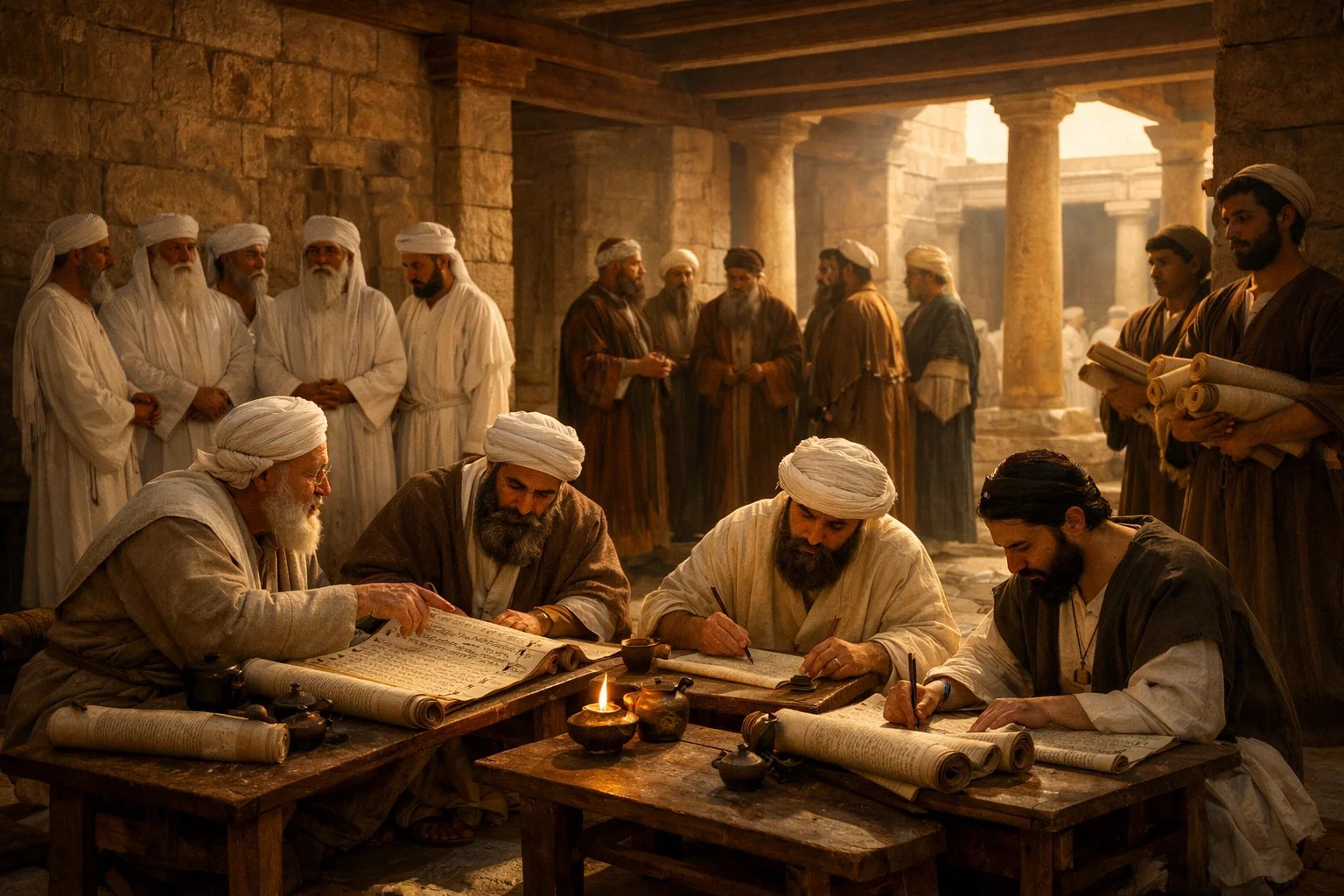 The Returned Priests and Levites Are Recorded