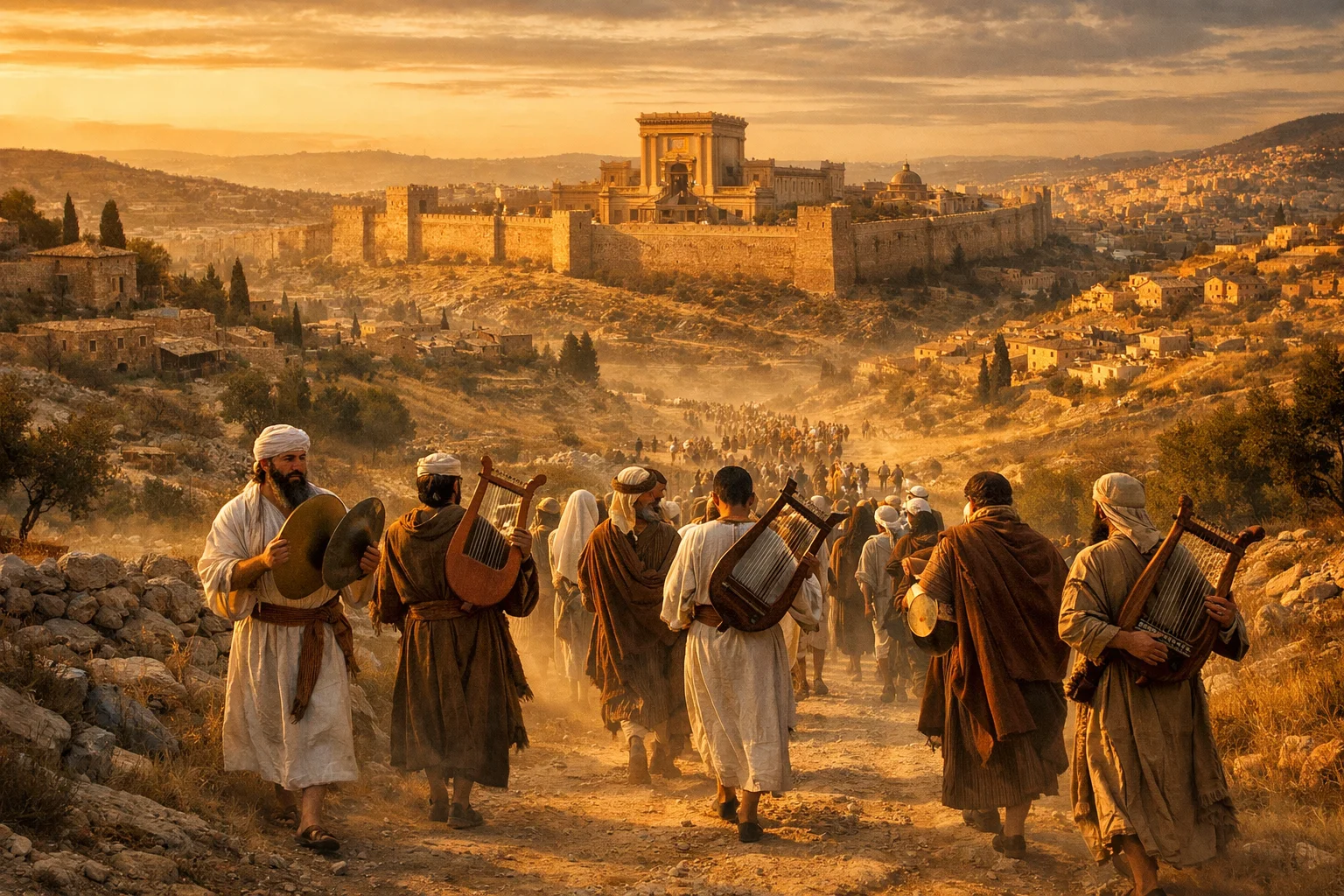 Musicians Gather for the Dedication