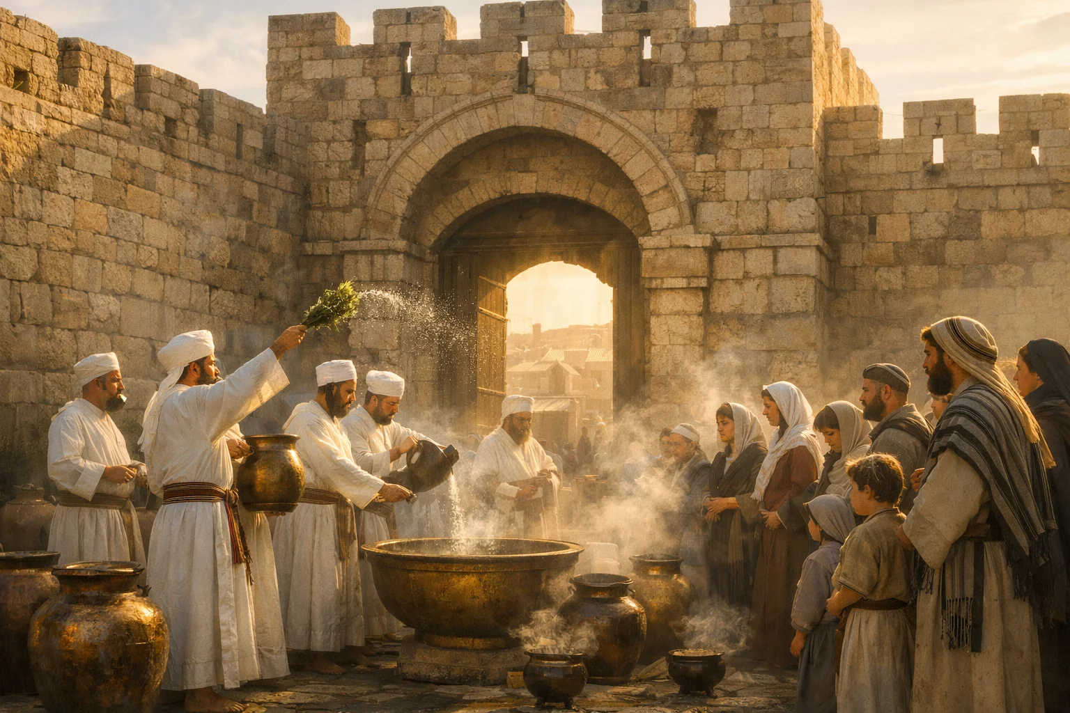 Purification of People, Gates, and Wall