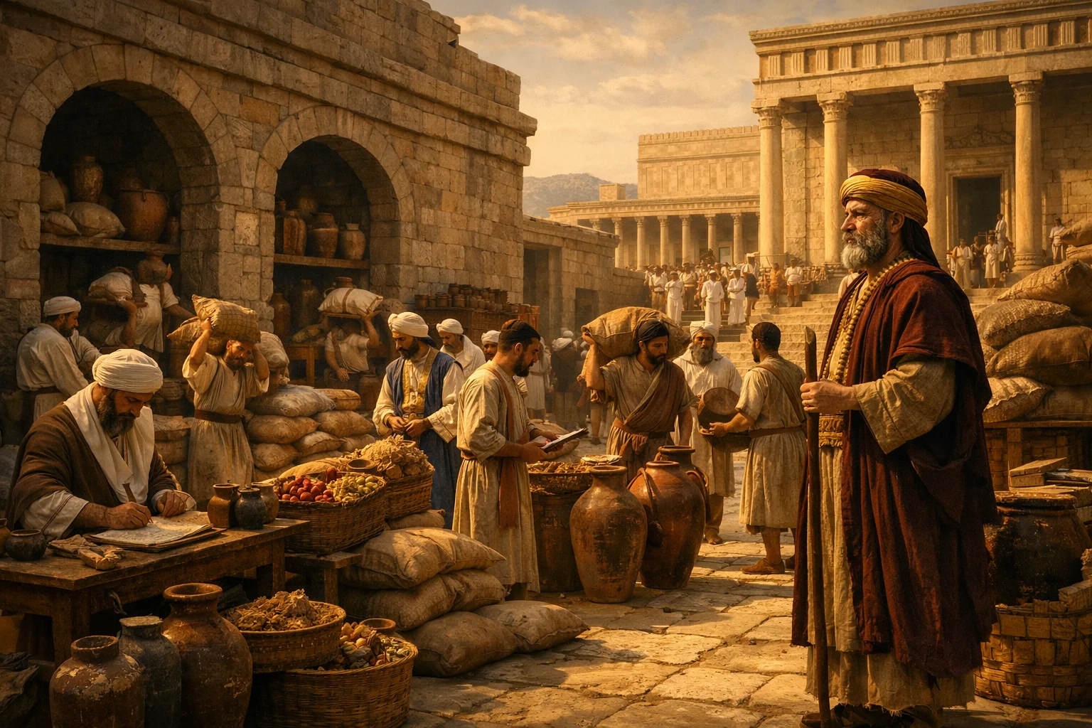 The Storerooms Filled Again