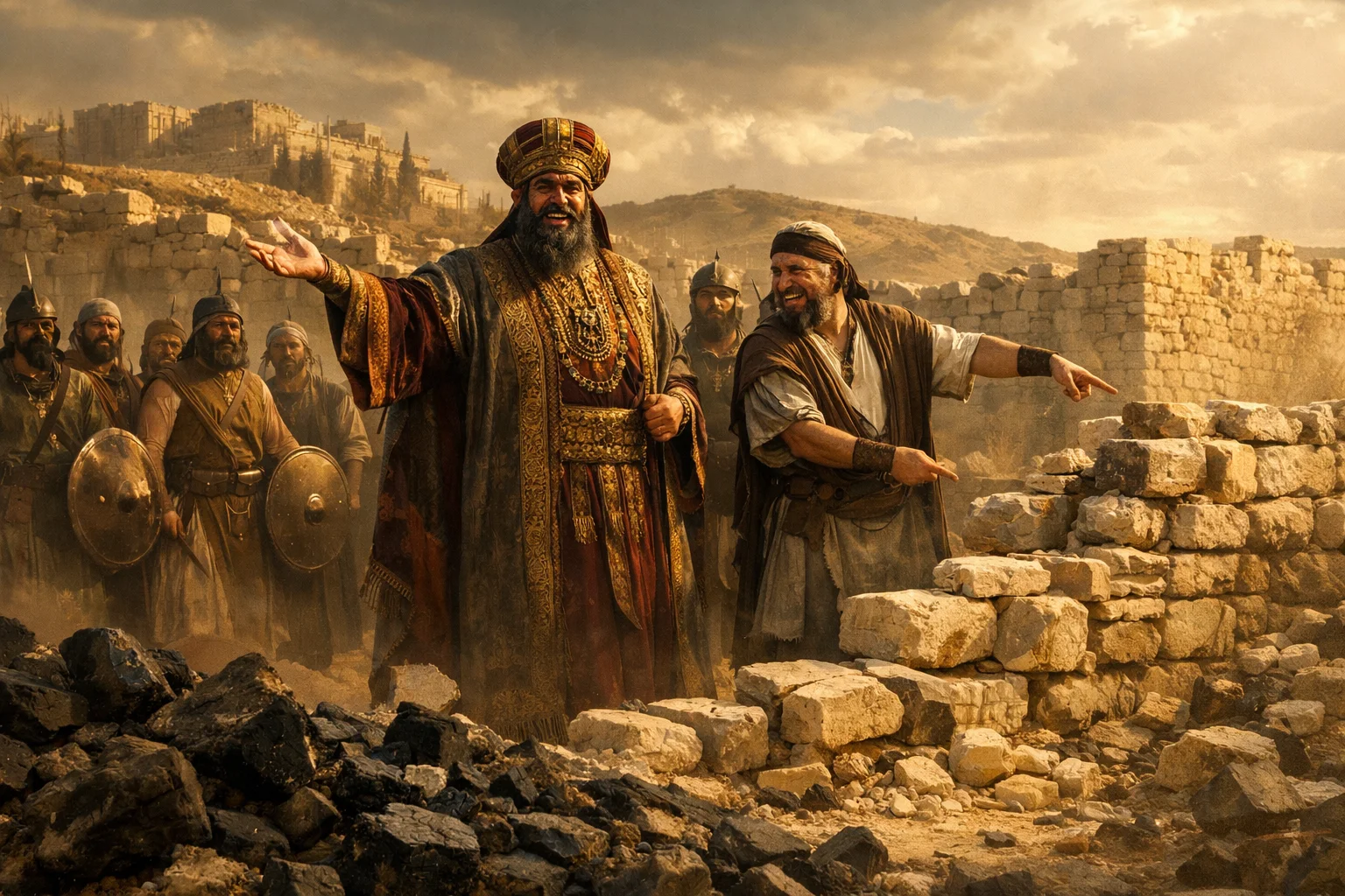 Mockery Before the Ruins