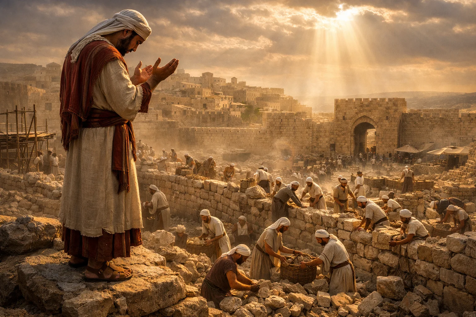 Prayer Over the Builders