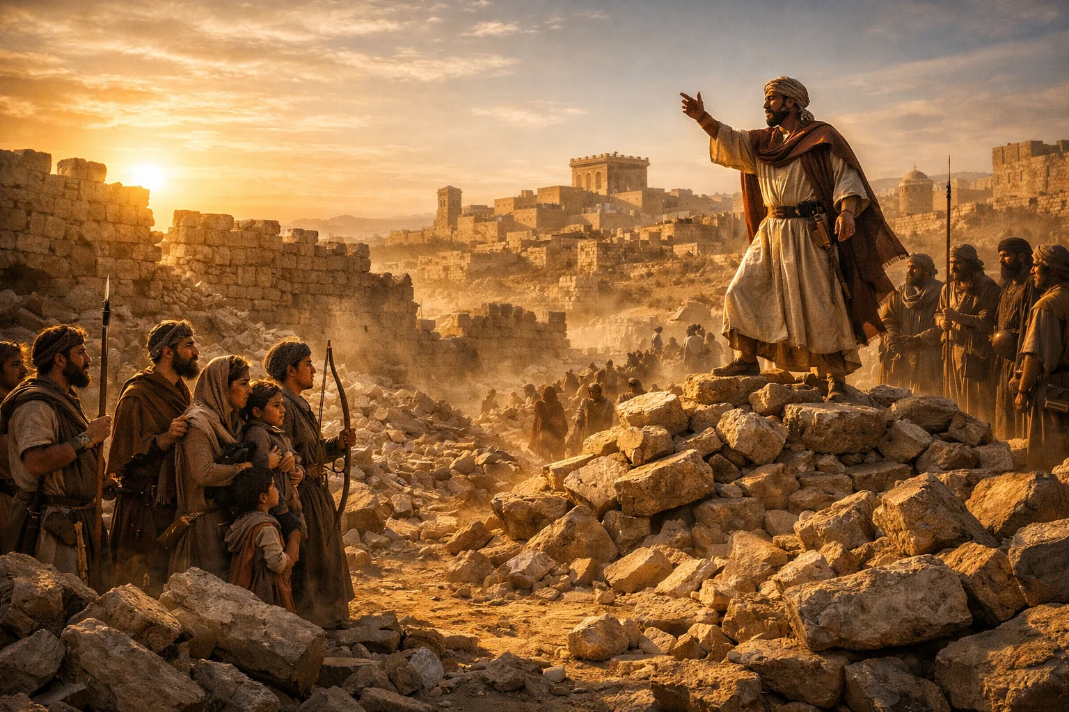 Families Armed at the Exposed Places