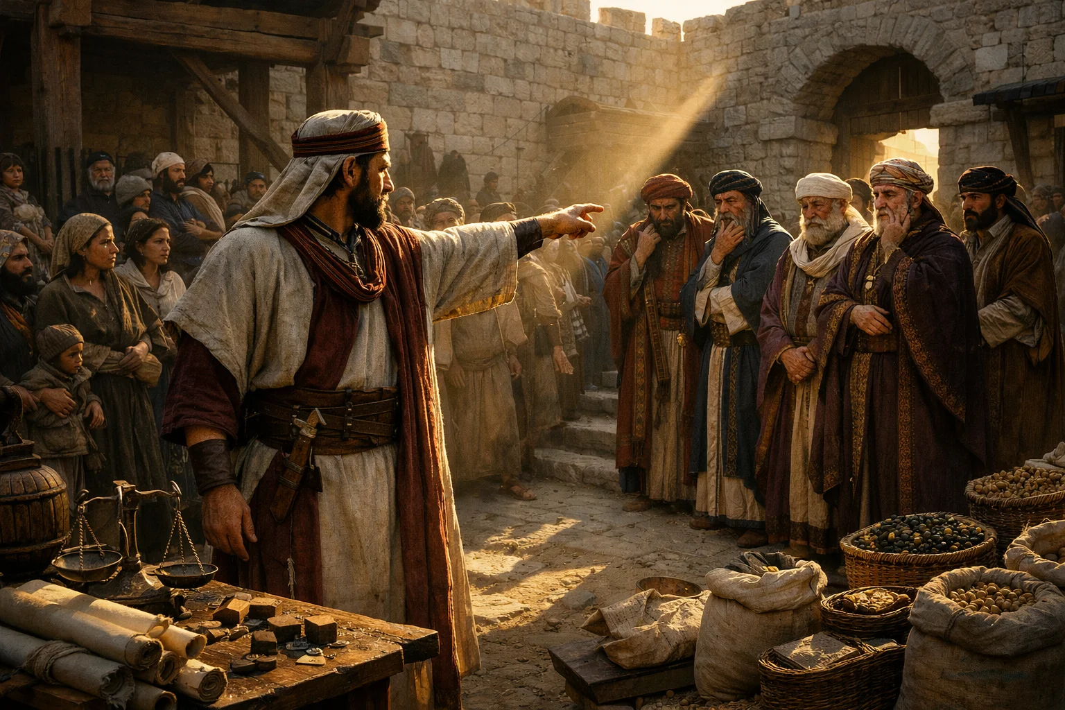 Nehemiah Confronts the Nobles