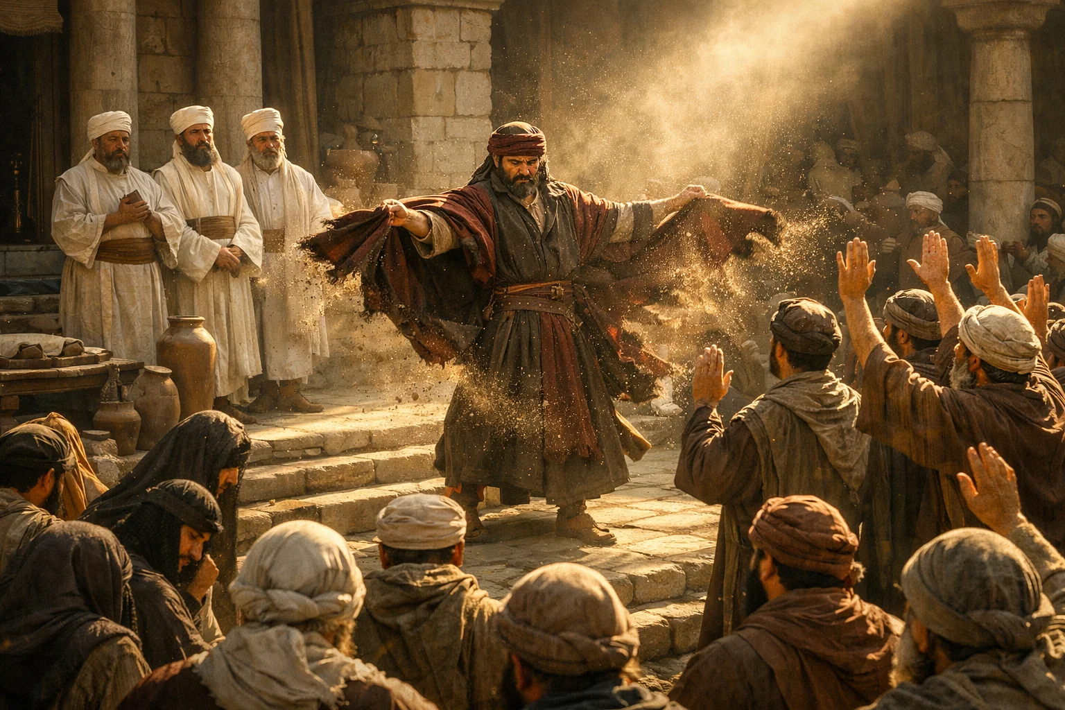 The Oath and the Shaken Robe