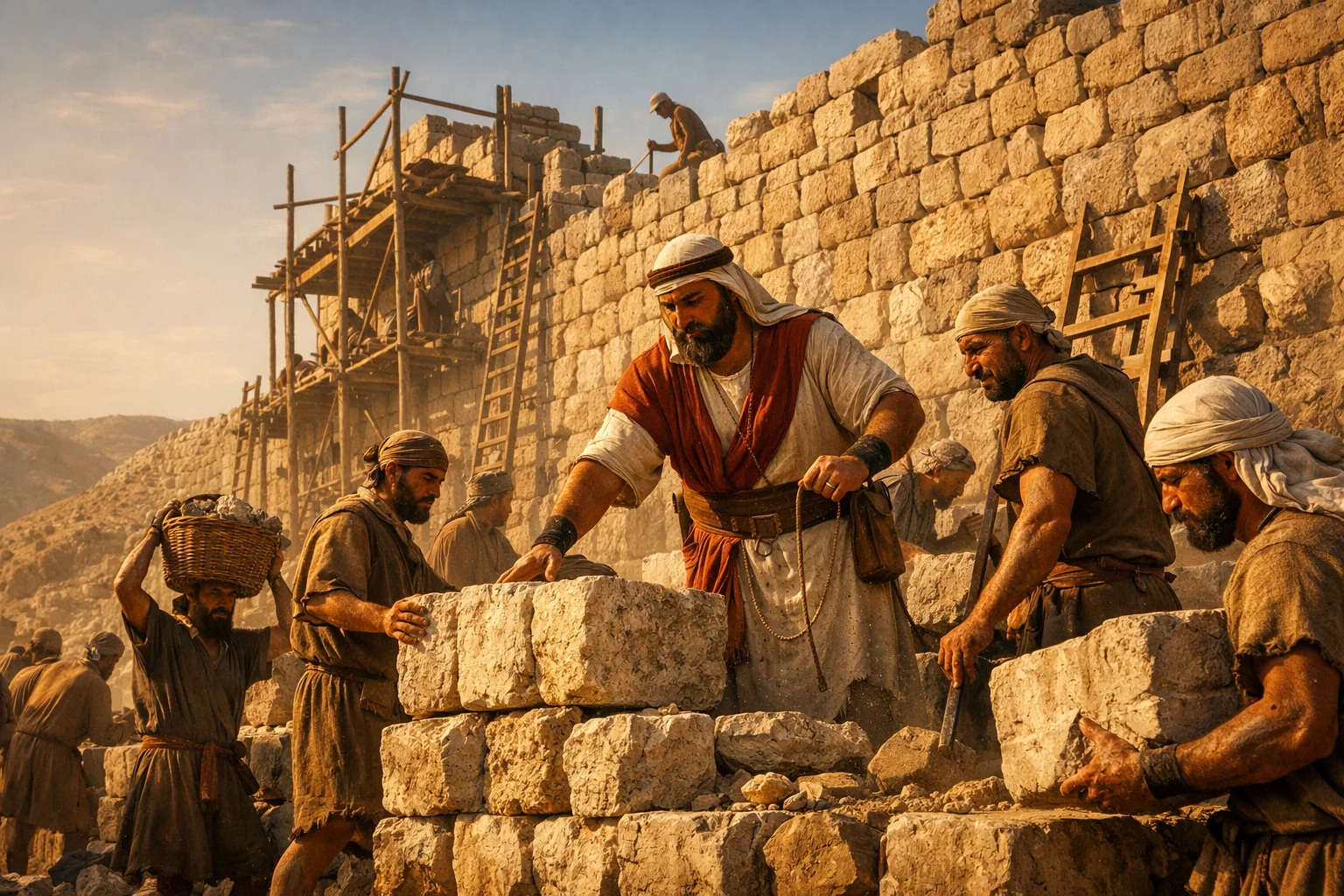 Nehemiah at the Wall
