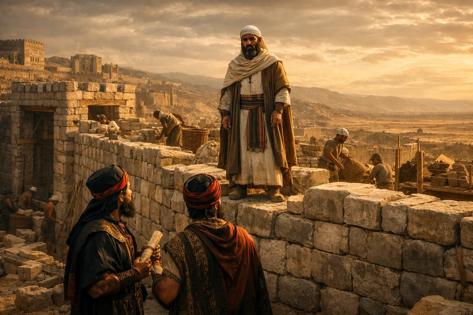 Nehemiah Refuses the Trap at Ono