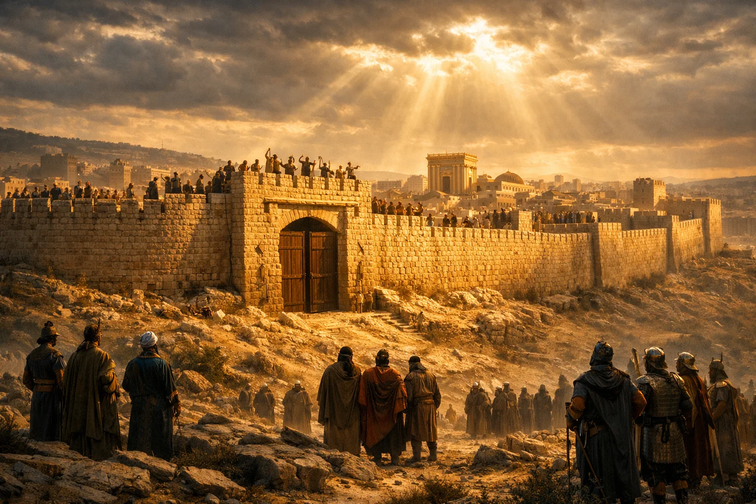 The Wall Completed in Fifty-Two Days