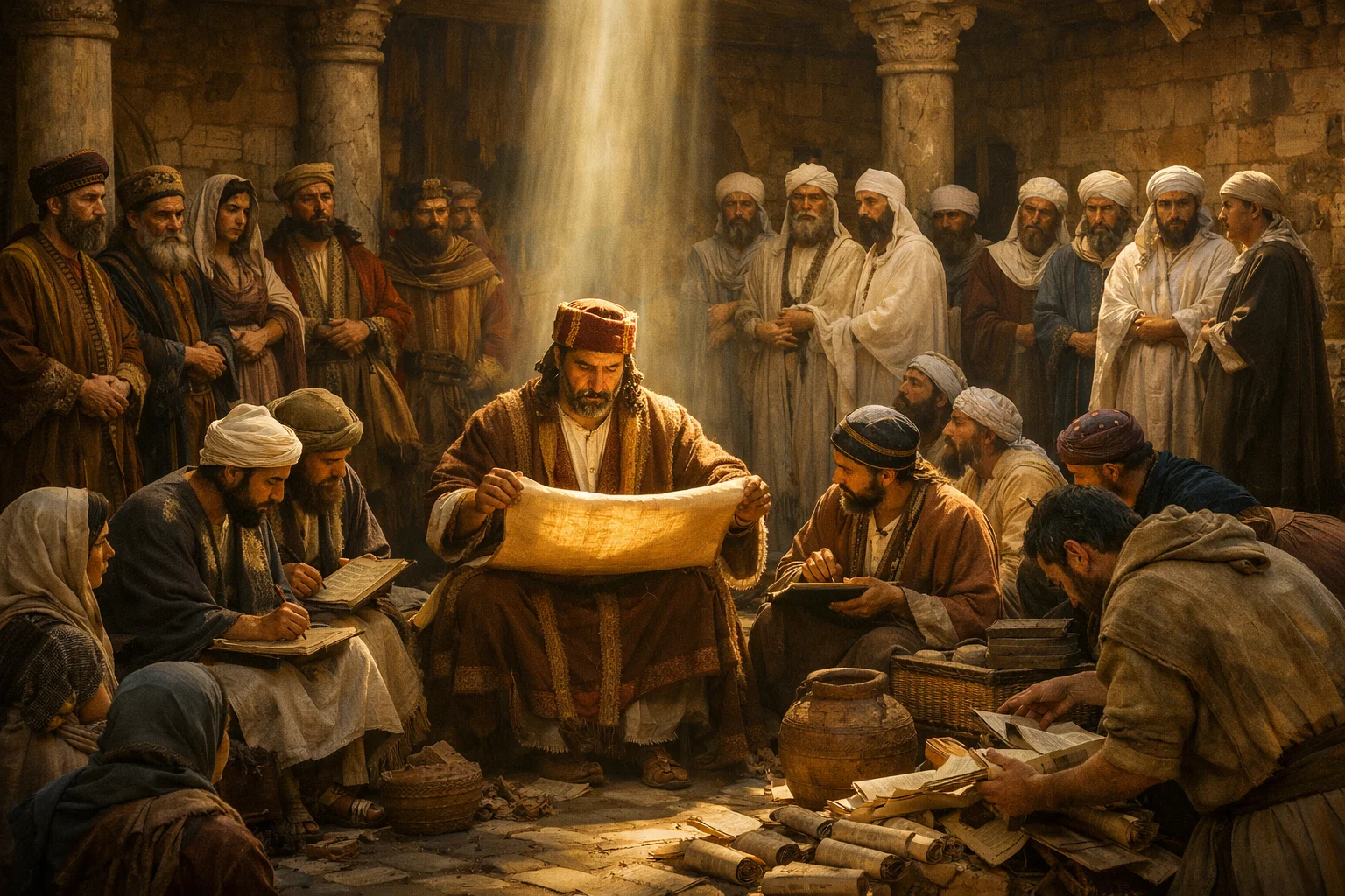 Nehemiah Reads the Genealogical Record