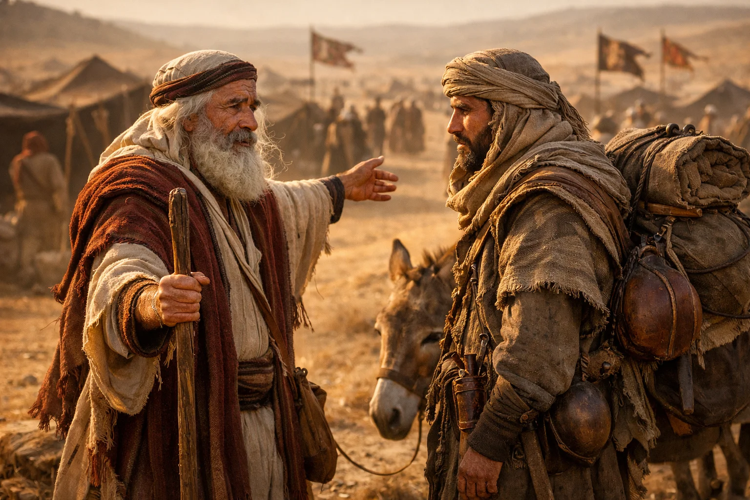 Moses Pleads with Hobab