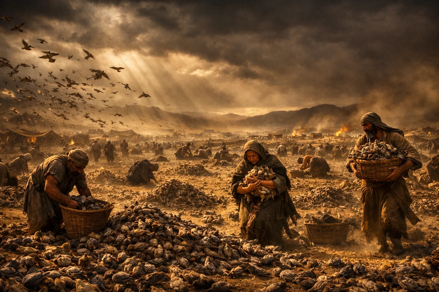 Quail, Craving, and Plague