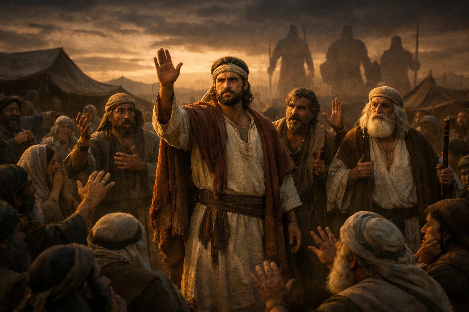 Caleb Stands Against the Fearful Report