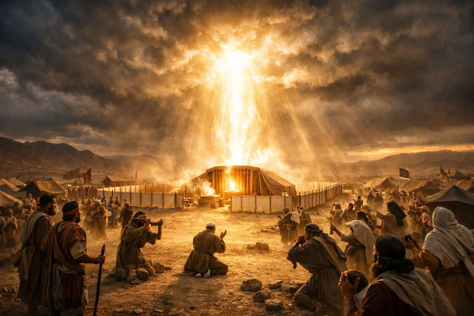 The Glory Appears at the Tent of Meeting