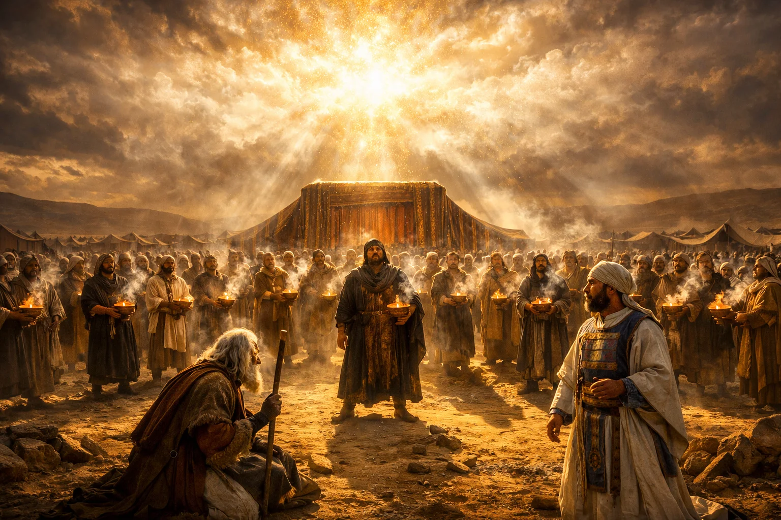 The Glory Appears at the Tent of Meeting