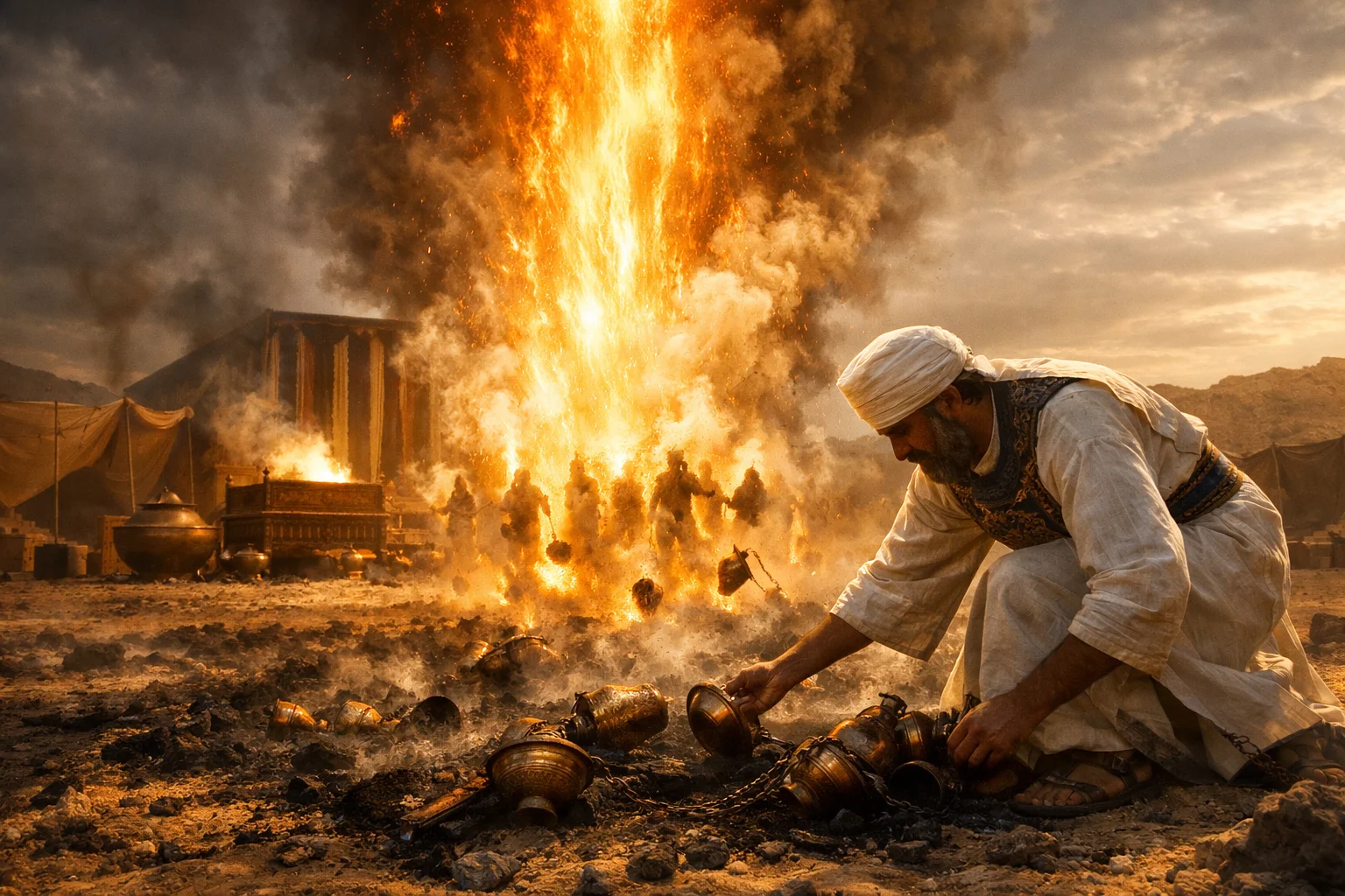 Fire Consumes the Incense Bearers