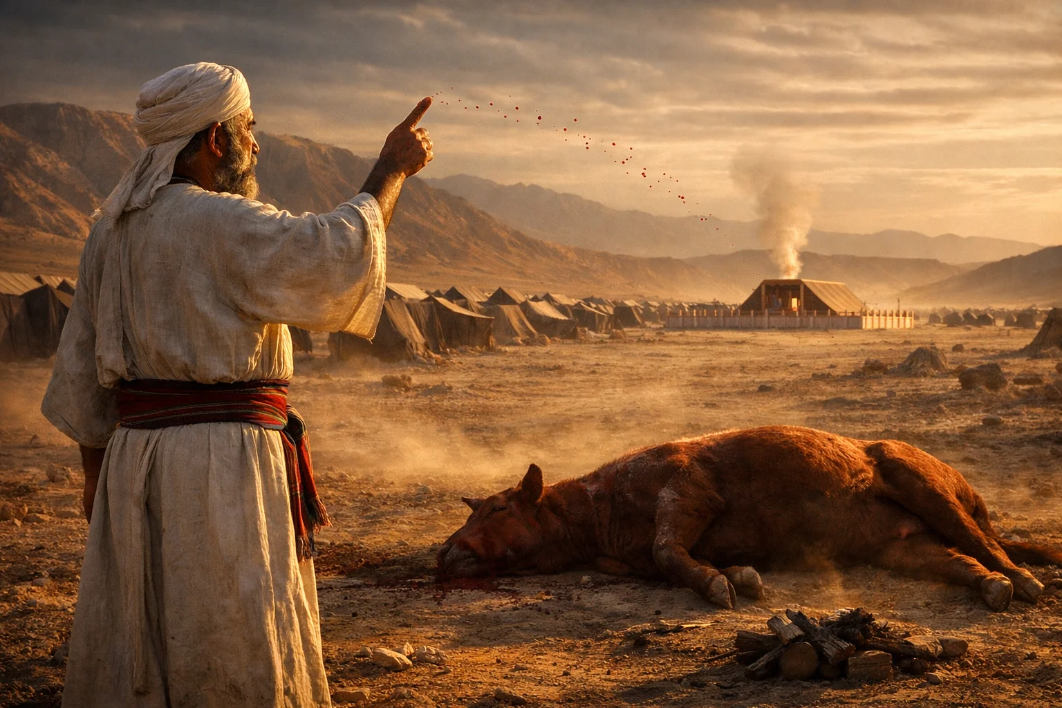 Outside the Camp Before Eleazar