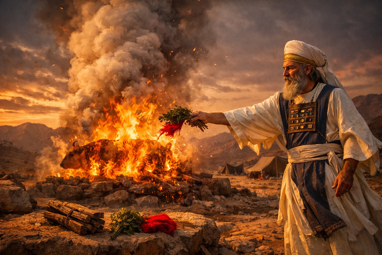 The Burning and the Scarlet Offering