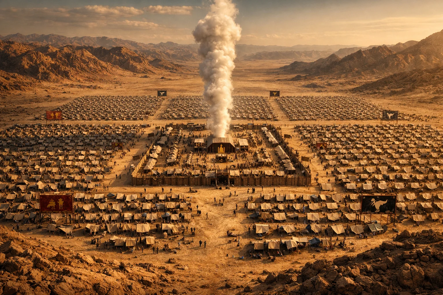 The Nation Arrayed in Perfect Order